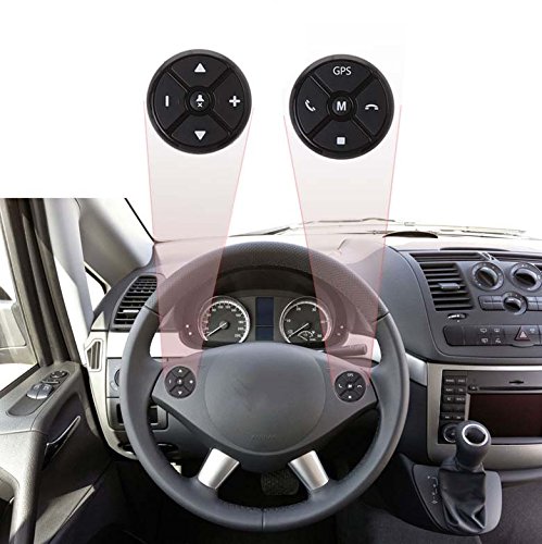 Car Steering Wheel Control DVD Button Universal Wireless Android GPS Navigation Car Steering Wheel Remote Control Buttons - Thumbnail 7