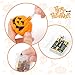 Halloween Pumpkin Lantern Set (2 Packs) 10 Foot Pumpkin Light Skull Light 32 LED String Lights Jack o Lantern Lndoor Outdoor Halloween Parties Decorations Series