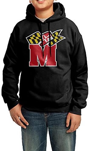 OMALA University Of Maryland Terps Young's Beautiful Casual Hoodie Black XL