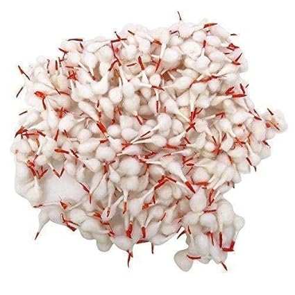OM PHOOL BATTI Cotton Aarti Wicks (White)
