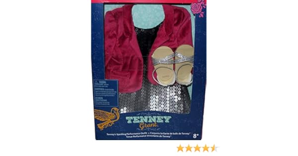 tenney's sparkling performance outfit