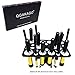 Akago 28 Hole Makeup Brush Tree Holder Organizer Folding Collapsible Air Drying Tower Brush Dryer
