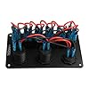 Generic-MarineBoat-Car-6-Gang-Switch-Panel-with-Light-5-Pin-OnOff-Rocker-Switch