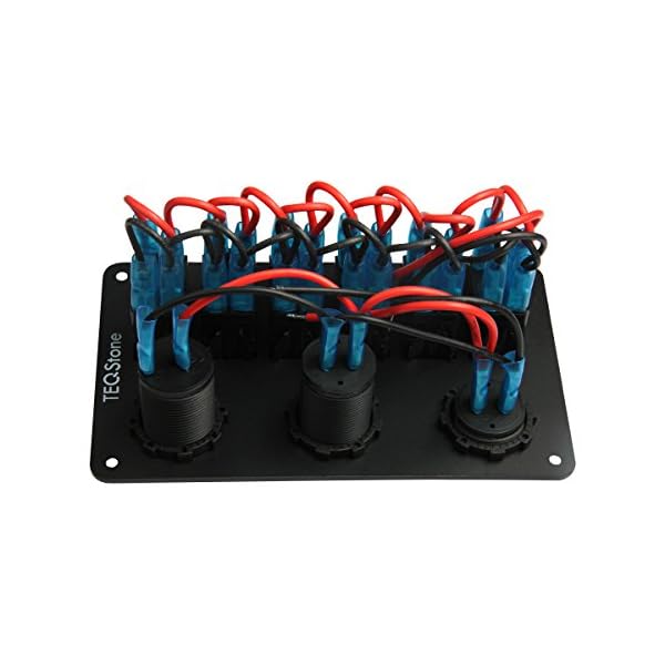 Generic-MarineBoat-Car-6-Gang-Switch-Panel-with-Light-5-Pin-OnOff-Rocker-Switch