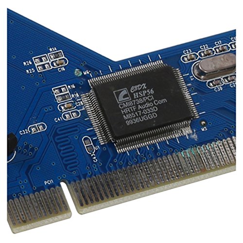 Fltaheroo 4 kanaals C-Media 8738 Spaander 3D Audio Stereo Interne PCI ...
