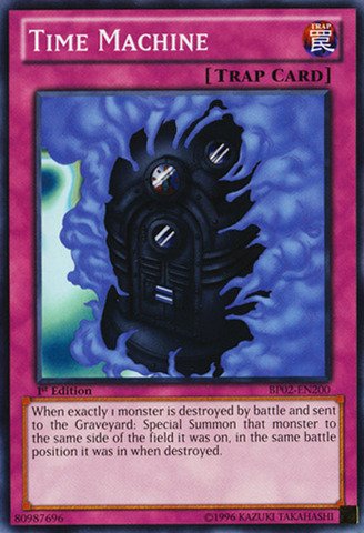 Yu-Gi-Oh! - Time Machine (BP02-EN200) - Battle Pack 2: War of the Giants - 1st Edition - Common