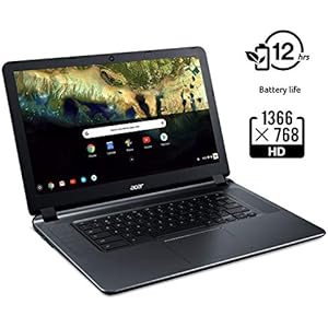 Acer 15.6" Chromebook, ICD N3060, 4GB, 16GB eMMC, Chrome, Gray, CB3-532-C42P-US