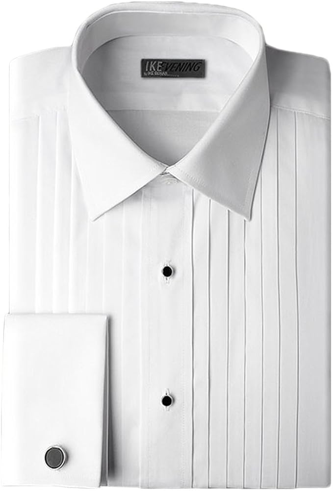 athletic fit tuxedo shirt