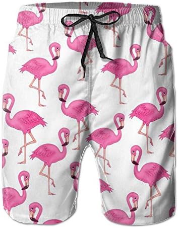Cool Flamingos Performance Men's Short With Pockets