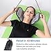 Neck Hammock | Portable Cervical Traction and Relaxation Device - Neck Pain Relief in 10 Minutes in Office, Home, Outdoor, with Eye Mask