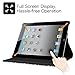 Fintie Apple iPad 2/3/4 Case - 360 Degree Rotating Stand Smart Case Cover for iPad with Retina Display (iPad 4th Generation), iPad 3 & iPad 2 (Automatic Wake/Sleep Feature) - Composition Book Black