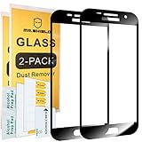 [2-PACK]-Mr Shield For Samsung Galaxy A3 (2017) [Will Not Fit for 2016 Version] [Tempered Glass] [Full Cover] Screen Protector with Lifetime Replacement Warranty