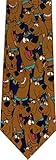 Big Scooby Doo All Over New Novelty Cartoon Necktie Mens Tie