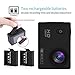 DITONG DT61 4K Ultra HD Action Camera Wifi 1080P 60fps 16MP/12MP 2.0 inch Waterproof Sports Video Camera Car Helmet Camcorder with 2pcs Batteries(Gold)