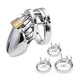 Tooluu CB6000S Cock Cage Chastity Device for Male Penis Exercise, with 3 Different Size 1.57