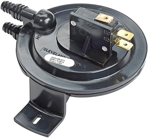 Cleveland Controls Switch Air Pressure Sensing Field Adjustable 0.2" to 1.0" WC