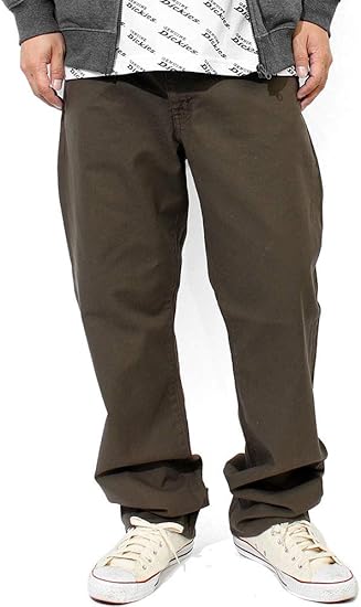 Amazon チノパンツ メンズ 大きいサイズ ストレッチ カツラギ シンプル ストレート チノパン ロングパンツ 通販