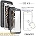COVRWARE Iron Tank case for LG K7 / Tribute 5 / Escape 3 / Treasure, Built-in Screen Protector Heavy Duty Full-Body Rugged Holster Armor Brushed Metal Texture Cover Belt Clip Kickstand, Black