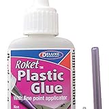 DELUXE MATERIALS Roket Plastic Glue, 30ml, DLMAD62