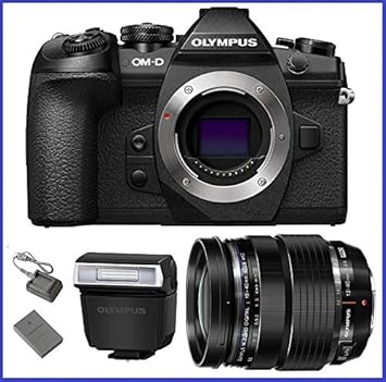 Amazon Com Olympus Om D E M1 Mark Ii Mirrorless Micro Four Thirds Digital Camera Olympus M Zuiko Digital Ed 12 40mm F 2 8 Pro Lens Camera Photo