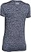 Under Armour Women's Tech V-Neck - Twist Logo, Navy Seal (942), Small