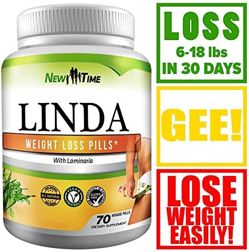 Linda - Best Weight Loss Pills - Linda for Women & Men - Herbal Diet Supplements - Natural Appetite Suppressant That Works Fast - Best Diet Pills +10 pcs