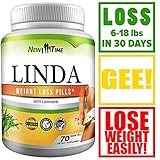 Linda - Best Weight Loss Pills - Linda for Women & Men - Herbal Diet Supplements - Natural Appetite Suppressant That Works Fast - Best Diet Pills +10 pcs