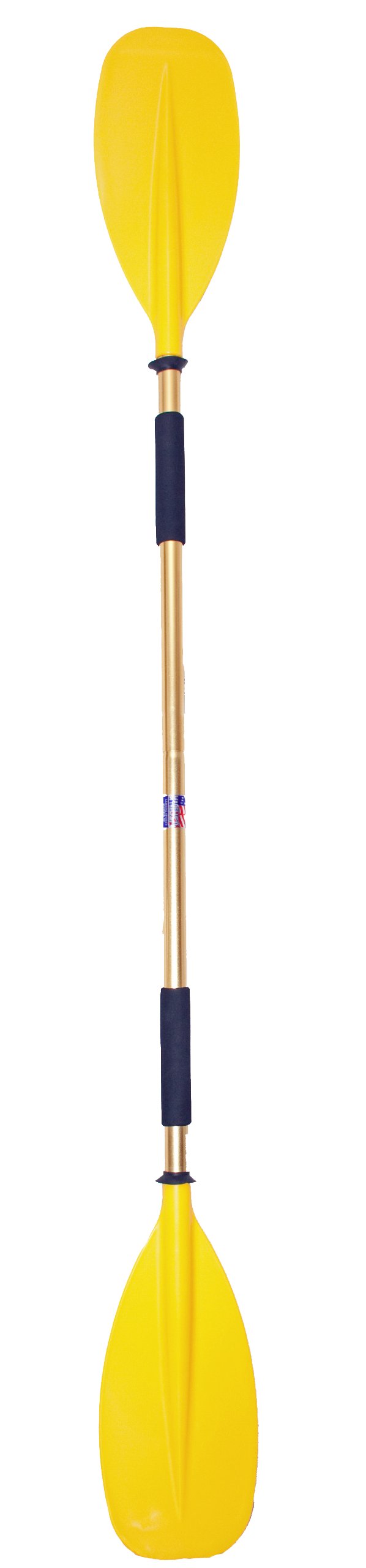 89" (225 cm) Two Piece Kayak Paddle- Yellow
