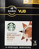32 Count - Starbucks Breakfast Blend Coffee Vue Cup For Keurig Vue Brewers