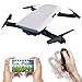 EACHINE Drone with Camera Live Video, E56 WiFi FPV Quadcopter with 2.0MP 720P HD Camera Gravity Sensor Mode Altitude Hold RC Foldable Selfie Pocket Drone APP Control RTF
