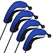 Craftsman Golf 4X Thick Neoprene Black Blue Hybrid Golf Club Head Cover Headcovers (Blue)