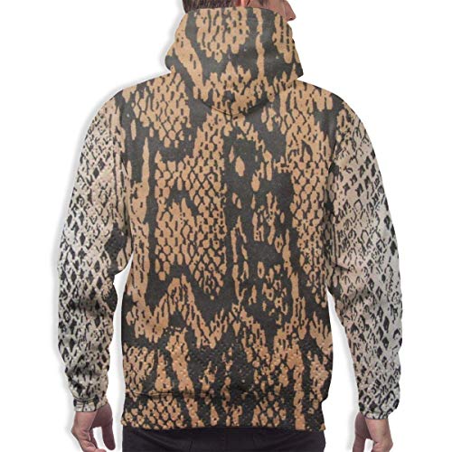 51%2BnwiyYyRL Hangdachang Sudadera con Capucha para Hombre Sudadera con Estampado de Piel de Serpiente Sudadera con Capucha Casual… Hangdachang Sudadera con Capucha para Hombre Sudadera con Estampado de Piel de Serpiente Sudadera con Capucha Casual… - Imagen 3