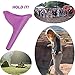 JKNNV Female Urination Device,Lightweight Silicone Portable Travel Urinal Stand up/Pee - 4Pcs