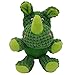 ONTWOPETS Dog Toy Plush Durable Small Dog Toys Low Stuffing Interactive Dog Plush Toys W/Squeaker Puppy Chew Toys Reduces Boredom (Small, Rhinoceros with Squeaker Body)