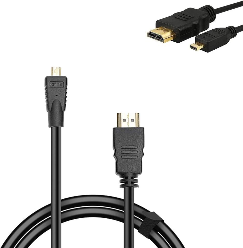 Accessory for Laser Beam Pro C200 Projector Accessories - Certified Micro HDMI to HDMI Cable for C200 Projector (Micro HDMI Cable)