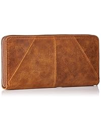 Frye Jacqui cierre de cremallera Alrededor de piel portafolios billetera