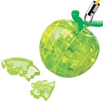 BePuzzled Mini 3D Crystal Puzzle - Green Apple