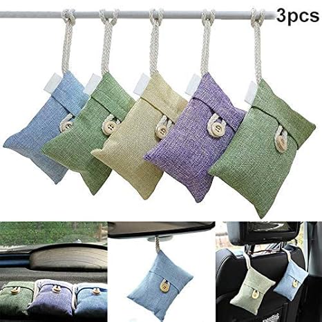 Honsin 3 Piezas Luftreinigungsbeutel Natural Fresco Carbón ...