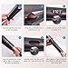 Hair Straightener Curling Iron 2 in 1, Professional Hair Straightener and Curler for All Hair Types, Tourmaline Ceramic Flat Iron with LCD Display, Rotating Adjustable Temperature and Auto Shut-Offthumb 3