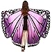 Christmas Party Soft Fabric Butterfly Wings Shawl Fairy Ladies Nymph Pixie Costume Accessory ((L) 168cm(W) 135cm/ 66