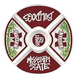 Collegiate Melamine Veggie Tray (Mississippi State Bulldogs)