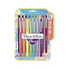 Paper Mate Flair Felt Tip Pens, Medium Point (0.7mm), Assorted Colors, 16 Count