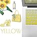 Allinside Yellow Ombre Keyboard Cover Skin for MacBook Pro 13