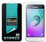 TechFilm Samsung Galaxy Amp 2 Tempered Glass Screen Protector, Premium Ballistic Glass Round Edge [0.3mm] Ultra-Clear Anti-Scratch, Anti-Fingerprint, Bubble Free- Retail Packaging