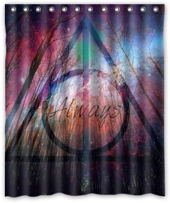 Hertanercase Harry Potter Custom 100% Polyester Shower Curtain 60" x 72"
