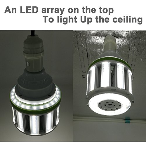 100W Led Corn Bulb 5000K Daylight LED Corn Light 13500 Lumens Replacement for 400W Mogul E39 Base Metal Halide/HID/HPS Bulbs used in Garage/Warehouse/High Bay/Parking Lot/Canopy Lighting Fixture(UL) - Thumbnail 3