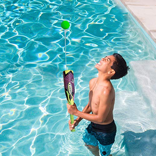 COOP Homerun Squirt And Smash Pool Toy - Baseball Water Game for Kids - Purple/Black