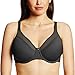 Bali womens Bali Women's One Smooth U Ultra Light Convertible Df3439 Bras, Black, 42DD US