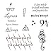 Wizard Harry Inspired Temporary Tattoos, Huge Pack of 46 Tattoos - Perfect for Wizard Parties and Dress Up