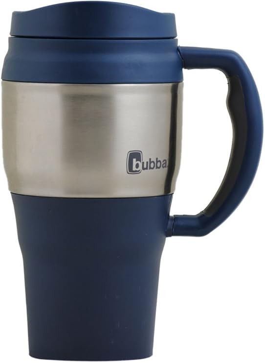 Amazon Com Bubba 20 Oz Travel Mug Classic Navy Insulated Mugs Kitchen Dining
